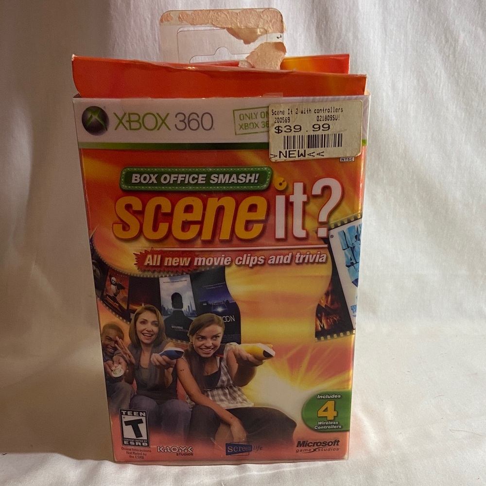 Xbox 360 Scene It? Box Office Smash Game